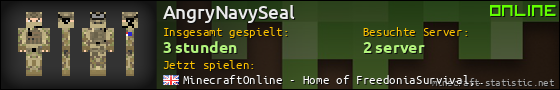 Benutzerleisten 560x90 für AngryNavySeal