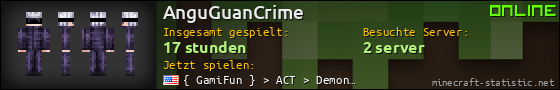 Benutzerleisten 560x90 für AnguGuanCrime