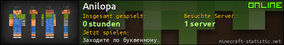 Benutzerleisten 560x90 für Anilopa