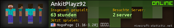 Benutzerleisten 560x90 für AnkitPlayz92