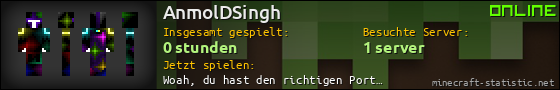 Benutzerleisten 560x90 für AnmolDSingh