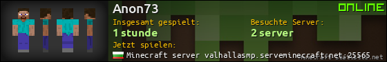 Benutzerleisten 560x90 für Anon73