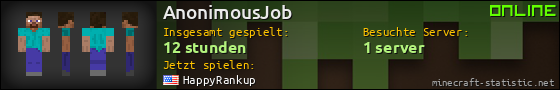 Benutzerleisten 560x90 für AnonimousJob