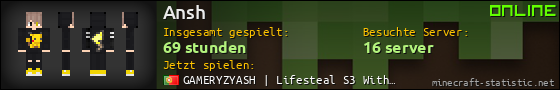 Benutzerleisten 560x90 für Ansh