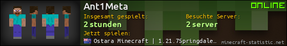 Benutzerleisten 560x90 für Ant1Meta