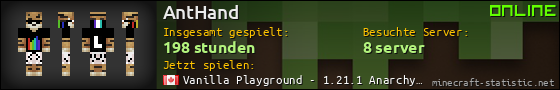 Benutzerleisten 560x90 für AntHand