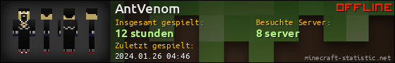 Benutzerleisten 560x90 für AntVenom