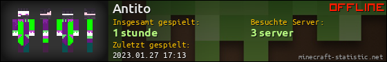 Benutzerleisten 560x90 für Antito