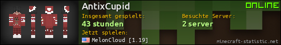 Benutzerleisten 560x90 für AntixCupid