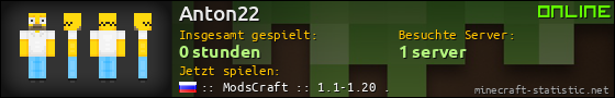 Benutzerleisten 560x90 für Anton22