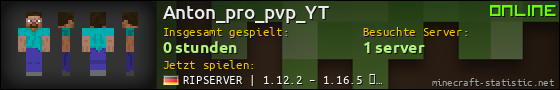 Benutzerleisten 560x90 für Anton_pro_pvp_YT