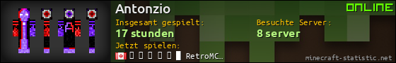 Benutzerleisten 560x90 für Antonzio