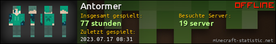 Benutzerleisten 560x90 für Antormer