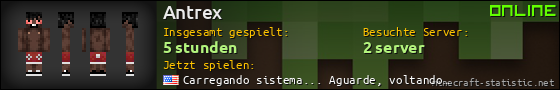 Benutzerleisten 560x90 für Antrex