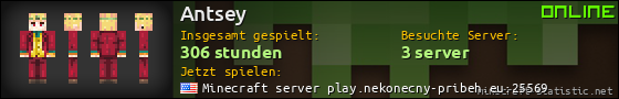 Benutzerleisten 560x90 für Antsey