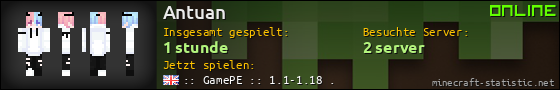 Benutzerleisten 560x90 für Antuan