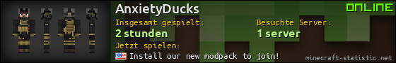 Benutzerleisten 560x90 für AnxietyDucks