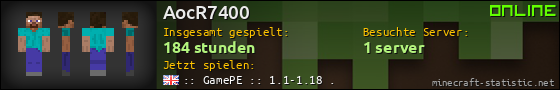 Benutzerleisten 560x90 für AocR7400