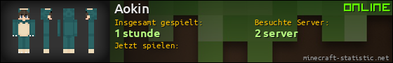 Benutzerleisten 560x90 für Aokin