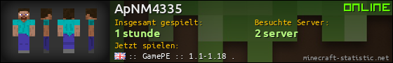 Benutzerleisten 560x90 für ApNM4335