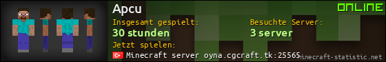 Benutzerleisten 560x90 für Apcu