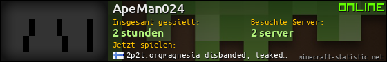 Benutzerleisten 560x90 für ApeMan024