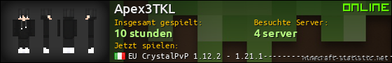 Benutzerleisten 560x90 für Apex3TKL