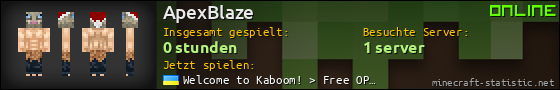 Benutzerleisten 560x90 für ApexBlaze
