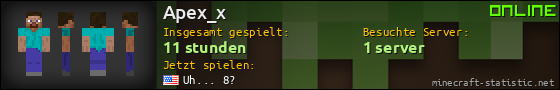 Benutzerleisten 560x90 für Apex_x