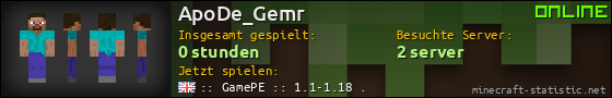 Benutzerleisten 560x90 für ApoDe_Gemr