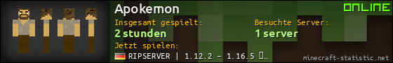 Benutzerleisten 560x90 für Apokemon