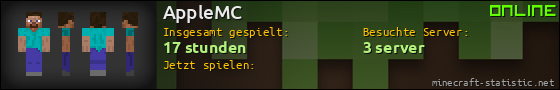 Benutzerleisten 560x90 für AppleMC