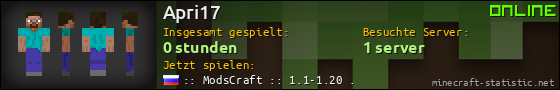 Benutzerleisten 560x90 für Apri17