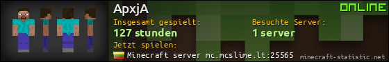 Benutzerleisten 560x90 für ApxjA