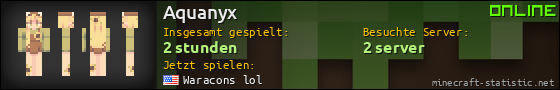 Benutzerleisten 560x90 für Aquanyx