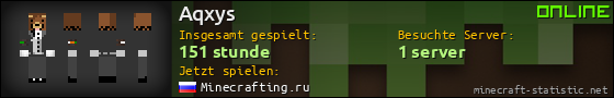 Benutzerleisten 560x90 für Aqxys