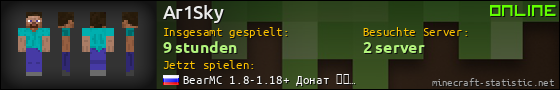 Benutzerleisten 560x90 für Ar1Sky