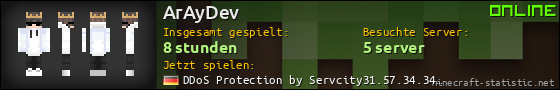 Benutzerleisten 560x90 für ArAyDev
