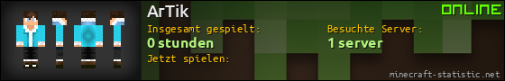 Benutzerleisten 560x90 für ArTik