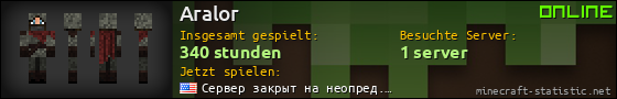 Benutzerleisten 560x90 für Aralor