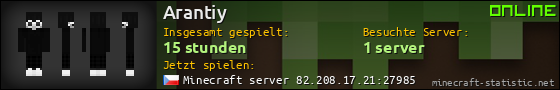 Benutzerleisten 560x90 für Arantiy