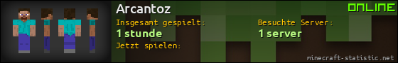 Benutzerleisten 560x90 für Arcantoz