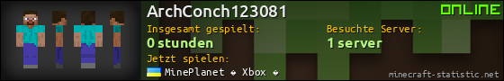 Benutzerleisten 560x90 für ArchConch123081