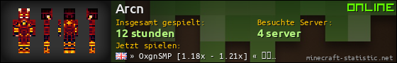 Benutzerleisten 560x90 für Arcn