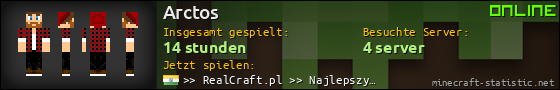 Benutzerleisten 560x90 für Arctos