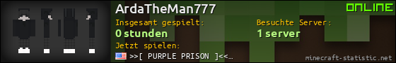 Benutzerleisten 560x90 für ArdaTheMan777