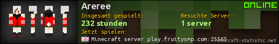 Benutzerleisten 560x90 für Areree