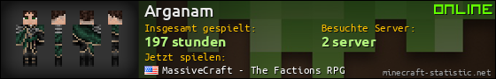 Benutzerleisten 560x90 für Arganam