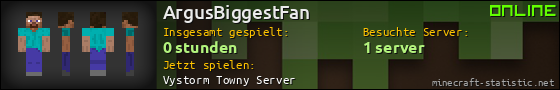 Benutzerleisten 560x90 für ArgusBiggestFan