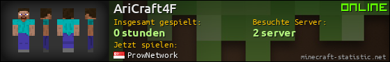 Benutzerleisten 560x90 für AriCraft4F